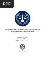 2023-03-02 Gop Witnesses Report ExecSumm