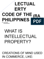 Intellectual Property Code of The PH Cpe Laws Lesson 2
