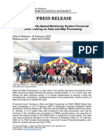 CBMS Data and Map Processing Training in Batangas