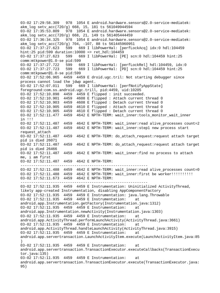 Log | PDF | Computer Programming | Computing