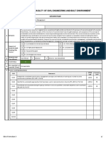 Faculty of Civil Engineering and Built Environment: Lesson Plan