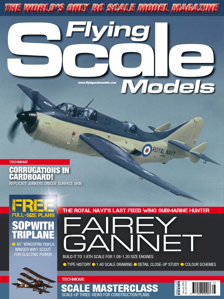 Flying Scale Models 2020-01 | PDF | Drawing | Multiplication