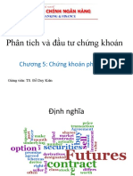 Chương 5 CH NG Khoán Phái Sinh