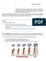 Trabajo Práctico Obligatorio 2 Origenes Del Hombre y Prehistoria