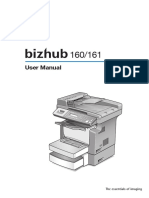 User Manual Bizhub 20160-161