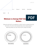 Minimum Vs Average Wall Tubes & Why It Matters - Elliott Tool
