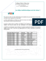 Rallye Maths 3èmes