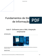 Sistemas de Informação e Softwares