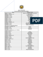 Jasper City Schools 2011-2012 Character Education Schedule Week Character Trait