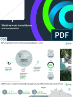 Apresentação Webinar Investidores