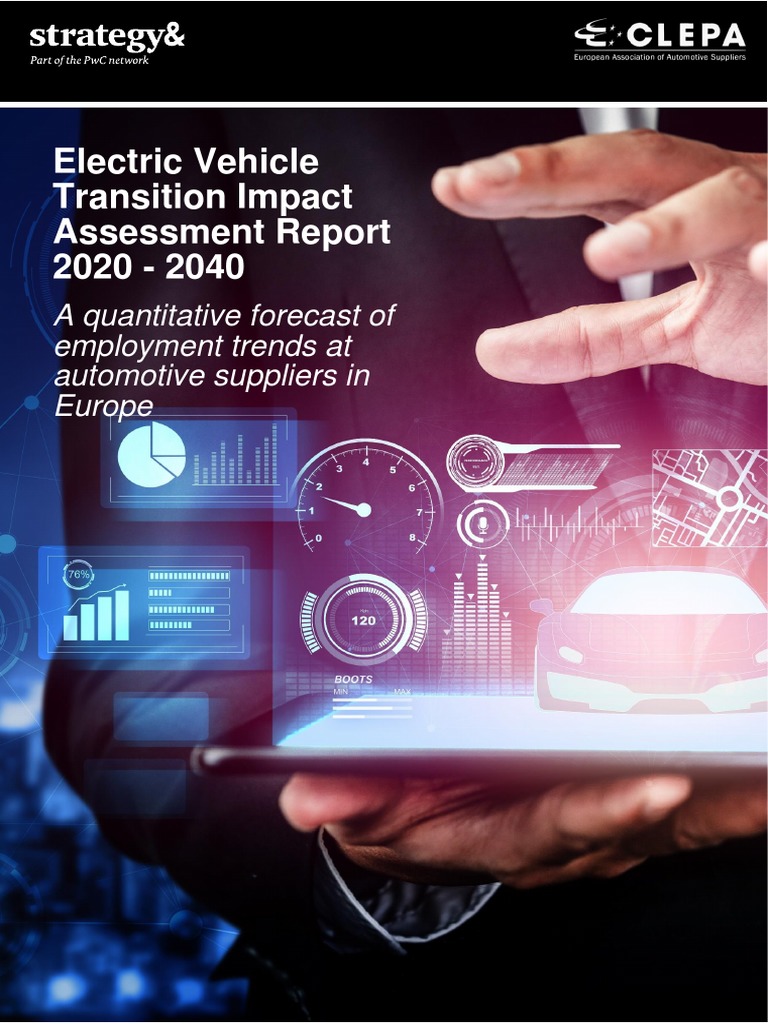 Electric Vehicle Transition Impact Report 2020 2040 PDF Electric