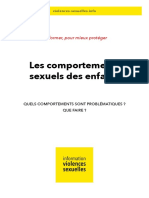 Guide Comportement Sexuel Des Enfants