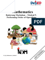 Mathematics Grade 2 - Q2 - Module 5 - PerformingOrderOfOperations - v4 - 24NOV2020