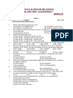 Accountancy Model Unit Test - 2