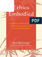 McCarthy, Erin_ Watsuji, Tetsurō_ Watsuji, Tetsurō - Ethics embodied _ rethinking selfhood through continental, Japanese, and feminist philosophies-Lexington Books (2010)