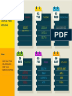 Jadwal Piket Kelas 4a