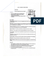 Hierarchy of line authority and organizational structure