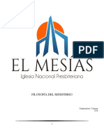 Filosofía Del Ministerio