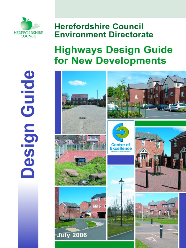 Herefordshire Highways Design Guide | PDF | Road | Traffic