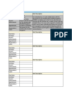 Activity List Medicine Portfolio 1