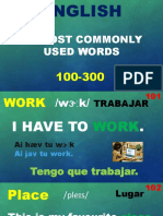 Las 500 Palabras Más Usadas en Inglés 2 (Autoguardado)