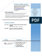 Curriculum Vitae - Estefani Luz Q Mayorca - Dni 76575761