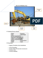 Excavator document overview