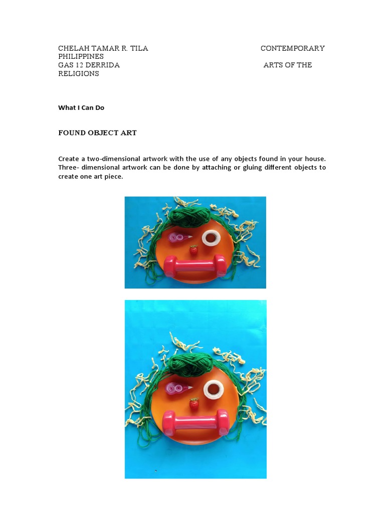 Found Object Art PDF