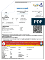 Train Ticket 19 Feb Af - Lku