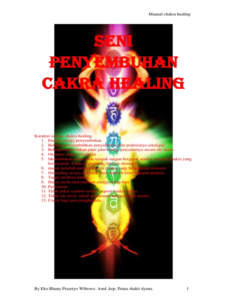 Manual Chakra Healing Pdf