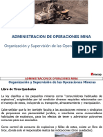 Administración de operaciones mineras
