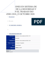 Evaluacion ISO 45001