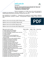 AUQEI - Questionário de avaliação de qualidade de cida em crianças e adolescentes