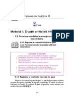 Modulul II. Erupţia Artificială Intermitentă: Unitatea de Învǎţare 11