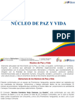 Núcleos de Paz y Vida: Promoviendo cambios transformacionales