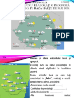 Sarcină de Lucru: Elaborați O Prognoză Meteo, Pe Baza Hărții de Mai Jos