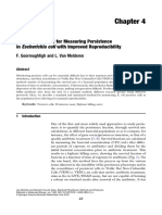 Optimized Method For Measuring Persistence