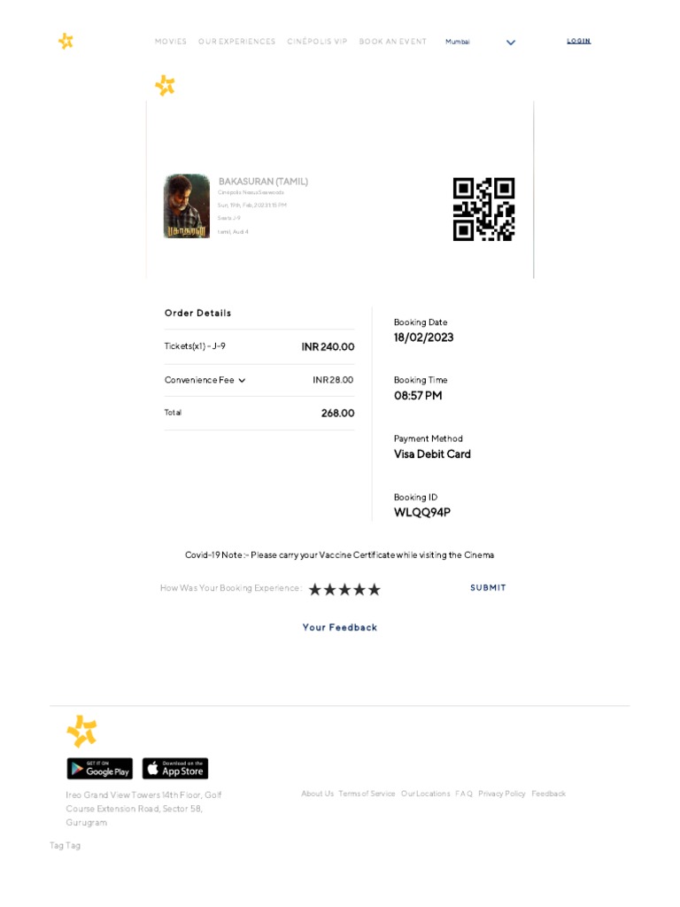 Your ticket cin polis pdf