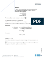 Retracción y Temperatura