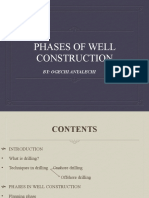 Initial WELL CONSTRUCTION PRESENTATION