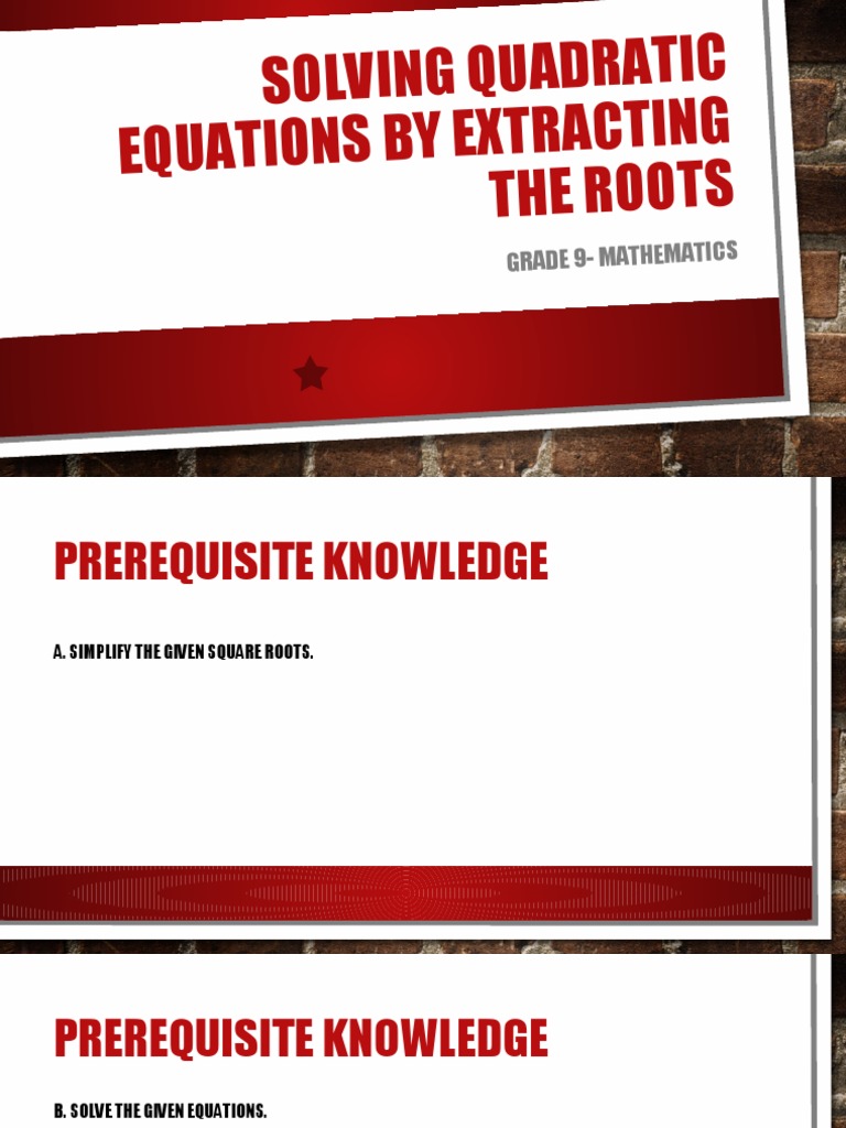 Mathematics 9 Lesson 2 | PDF