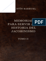 Barruel, Augustin. - Memorias Para Servir a La Historia Del Jacobinismo, Tomo II [1827]