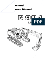 Liebherr R 904 Litronic Operation and Maintenance Manual