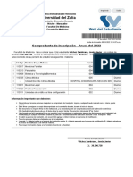 Medicina Inscripción Comprobante 2022