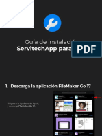 Guía de Instalación ServitechApp para Ipad