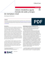 2021 Management Acute Metabolic Acidosis ICU Bicarbonate Renal Replacement (1) .En - Es