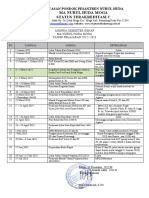 Agenda SMT Genap 2022