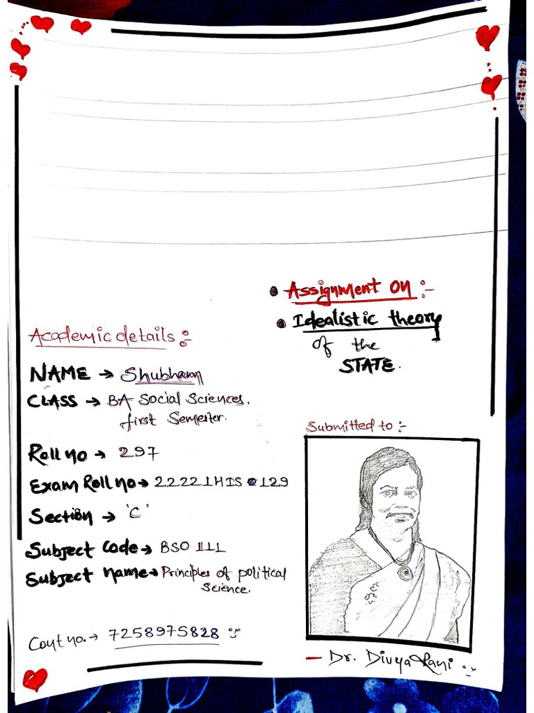 Political Science Assignment | PDF