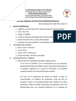 Informe Mensual - Noviembre