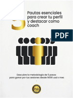 5 Pautas Esenciales para Destacar Como Coach